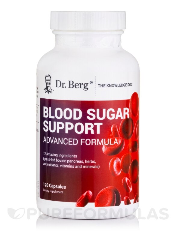 Blood Sugar Support - 120 Vegetable Capsules