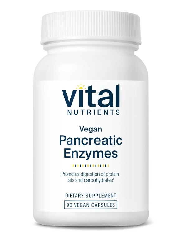 Vegan Pancreatic Enzymes - 90 Capsules