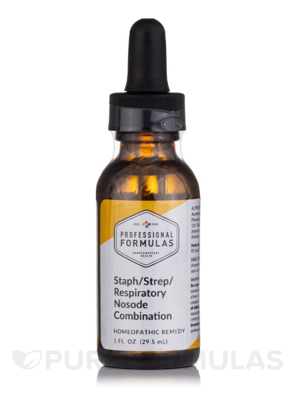 Staph/Strep Respiratory Nosode Combination - 1 fl. oz (29.5 ml)