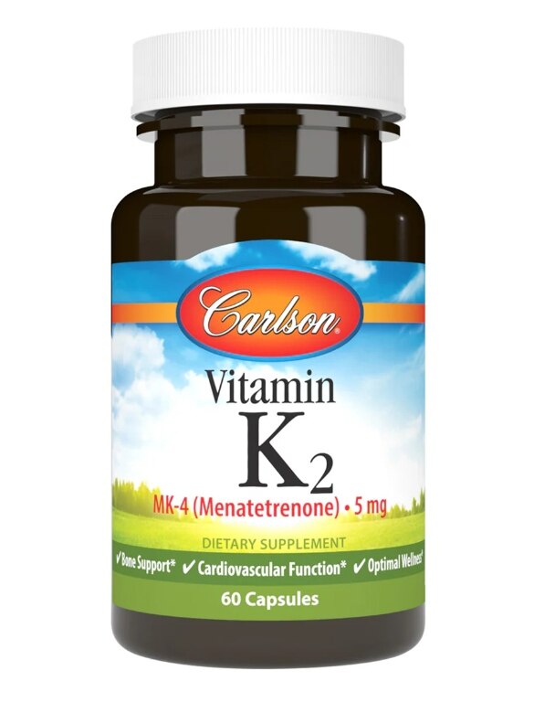 Vitamin K2 as MK-4 (Menatetrenone) 5 mg - 60 Capsules