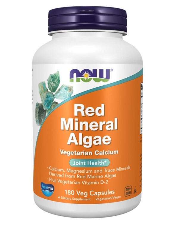 Red Mineral Algae - 180 Veg Capsules