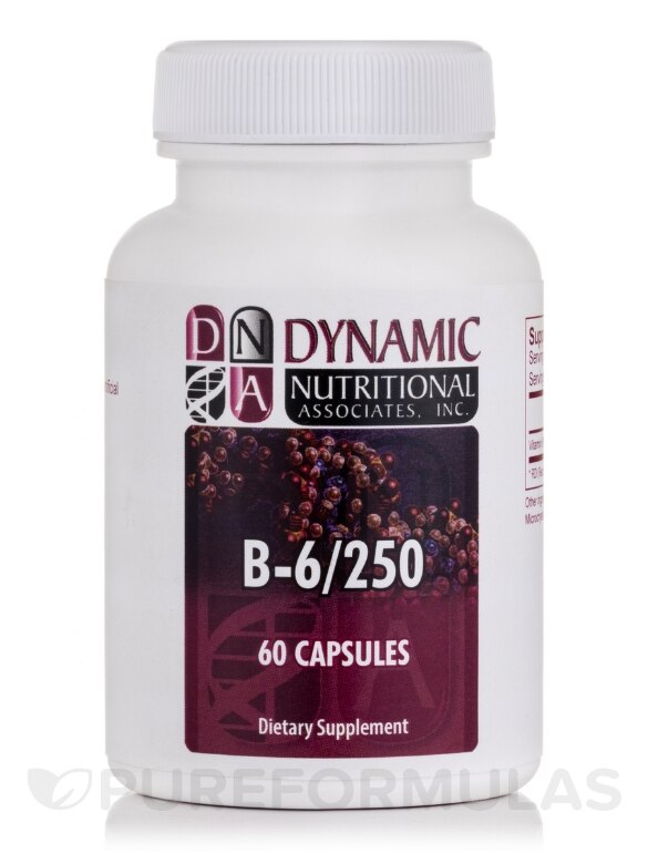 B-6 250 mg - 60 Capsules