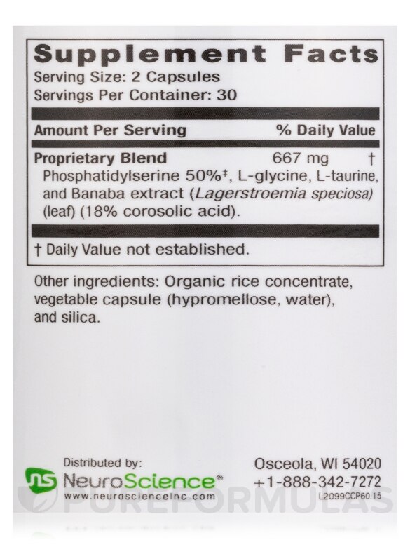 Calm CP - 60 Capsules - Alternate View 3