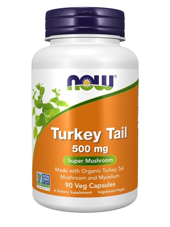 Turkey Tail 500 mg - 90 Veg Capsules