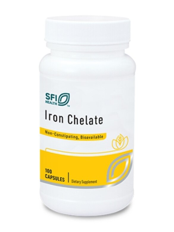 Iron Chelate 30 mg - 100 Capsules