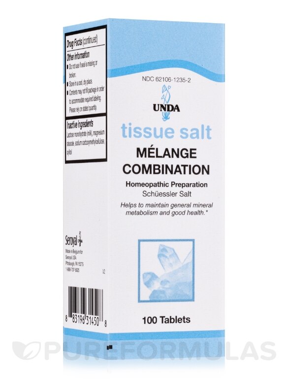 SCHUESSLER - Melange (Combination) - 100 Tablets
