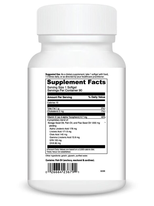 Supreme Omega - 90 Softgels - Alternate View 1