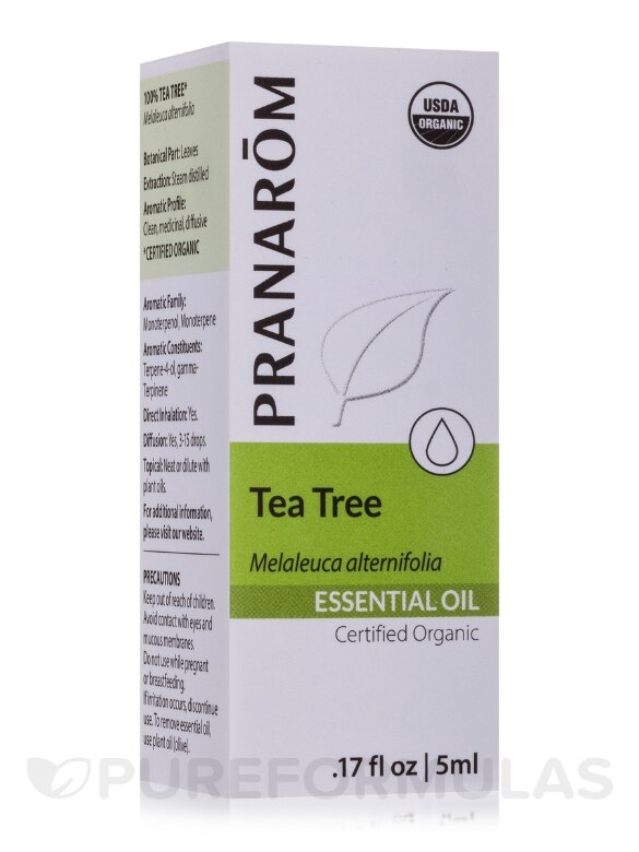 Organic Tea Tree Essential Oil - 0.17 fl. oz (5 ml)