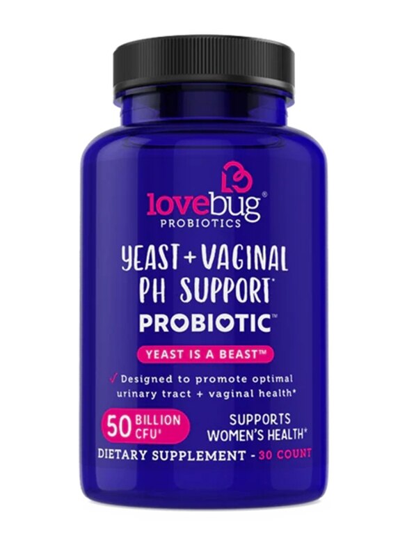 Yeast is a Beast - Yeast + Vaginal pH Support Probiotic - 30 Tablets