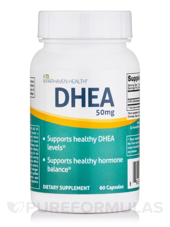 DHEA 50 mg - 60 Capsules