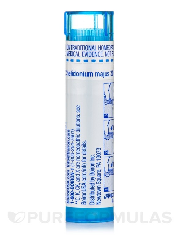 Chelidonium Majus 30c - 1 Tube (approx. 80 pellets) - Alternate View 4