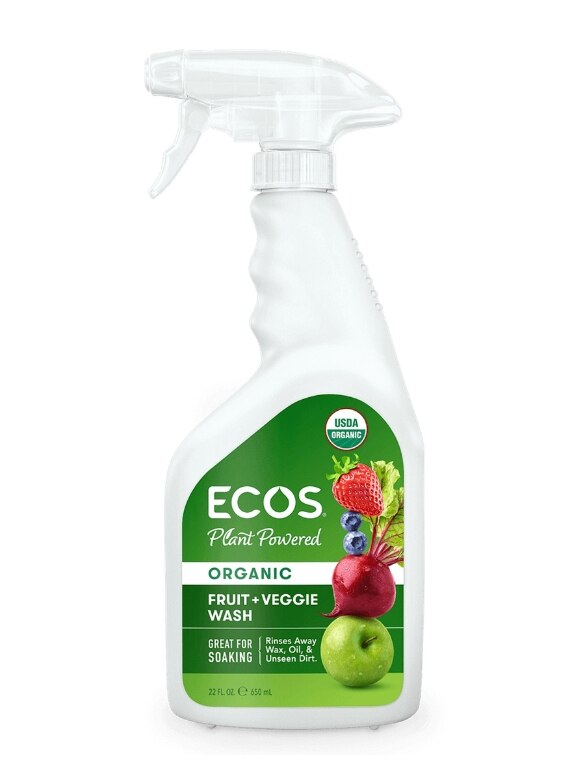 Organic Fruit + Veggie Wash - 22 fl. oz (650 ml)