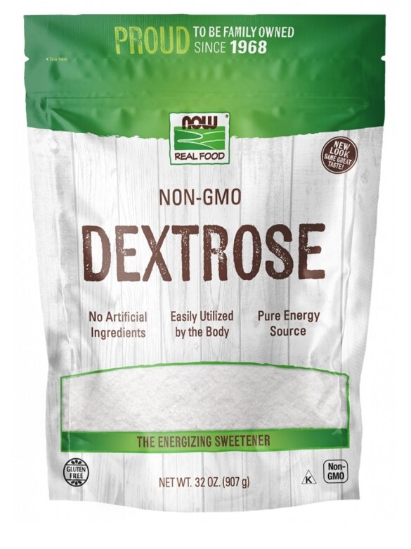 NOW Real Food® - Dextrose Powder - 32 oz (907 Grams)