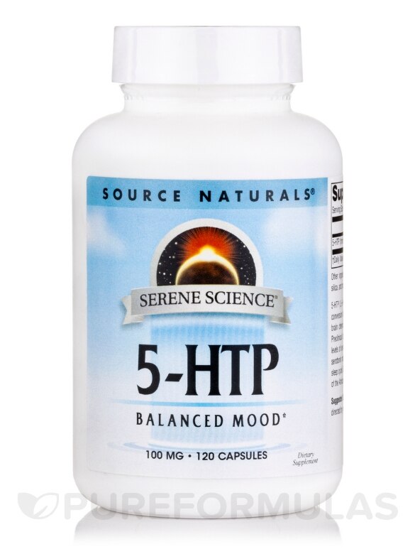 Serene Science® 5-HTP 100 mg - 120 Capsules