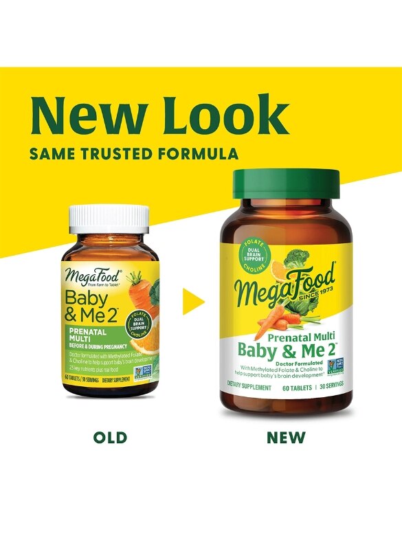 Baby & Me 2™ Prenatal Multi - 60 Tablets - Alternate View 2