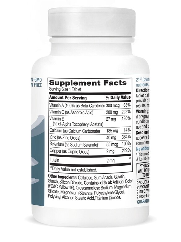 Healthy Eyes - 60 Tablets - Alternate View 1