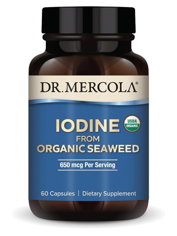 Iodine from Organic Seaweed - 60 Capsules