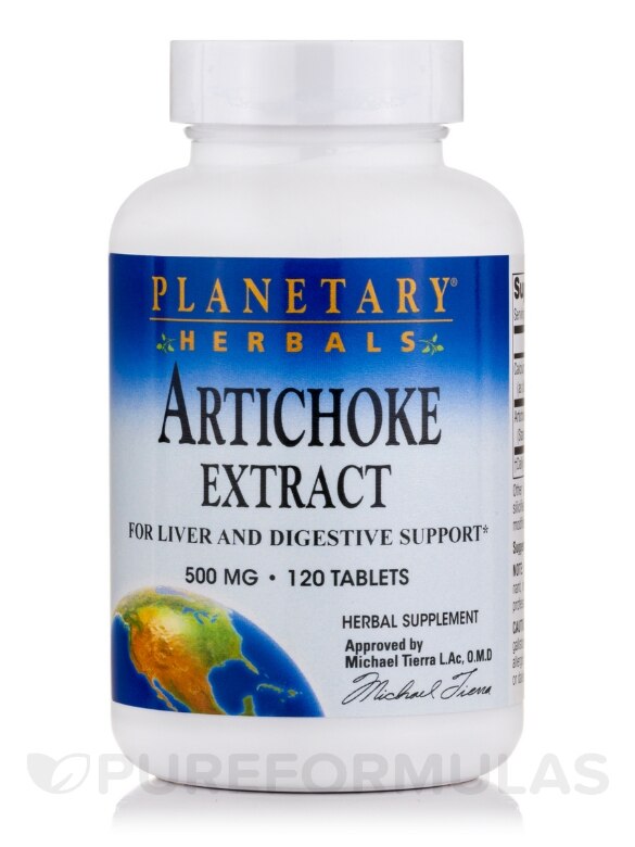 Artichoke Extract 500 mg - 120 Tablets