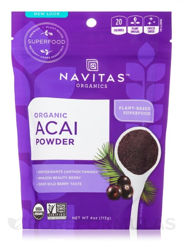 Organic Acai Powder - 4 oz (113 Grams)