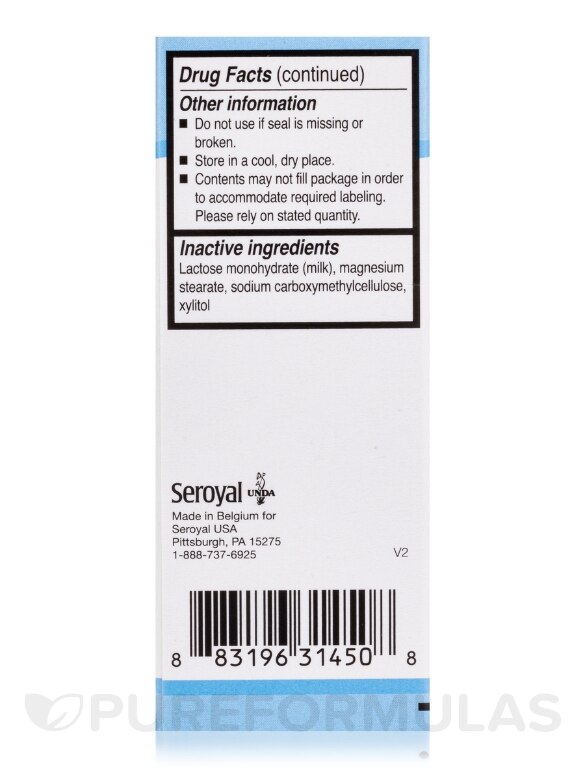 SCHUESSLER - Melange (Combination) - 100 Tablets - Alternate View 6