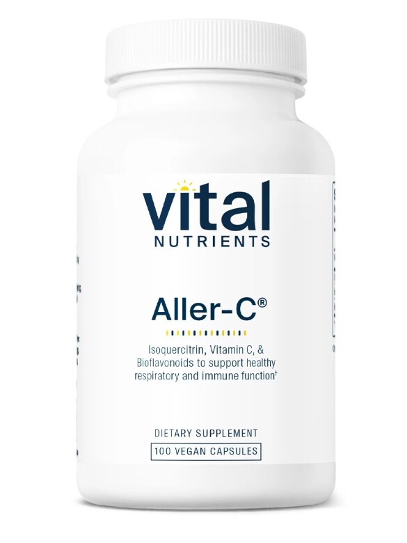 Aller-C® (Isoquercitrin, C, & Bioflavonoids) - 100 Vegetarian Capsules