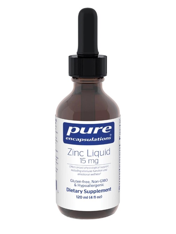 Zinc Liquid 15 mg - 4 fl. oz (120 ml)