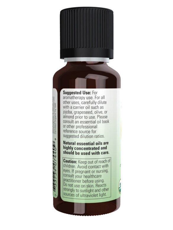 NOW® Organic Essential Oils - Orange Oil - 1 fl. oz (30 ml) - Alternate View 2