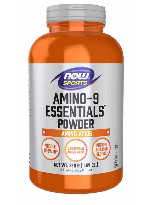 NOW® Sports - Amino-9 Essentials™ Powder - 11.64 oz (330 Grams)