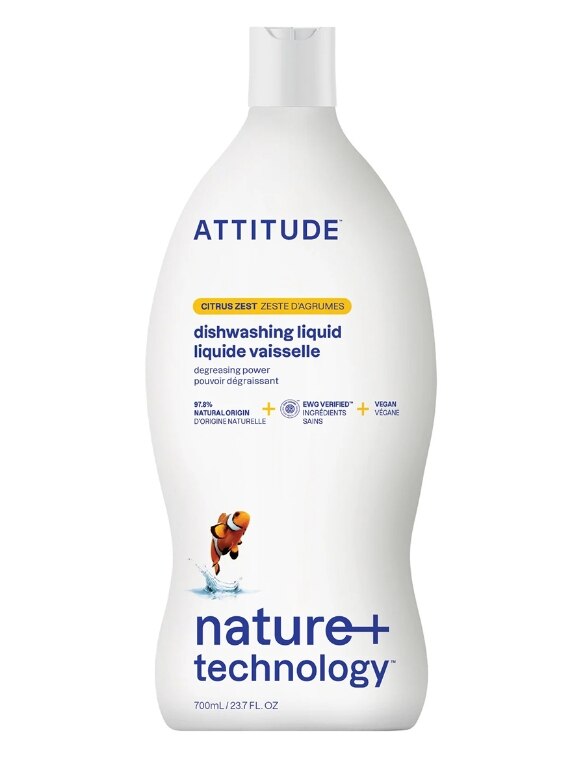 Nature+ Technology™ Dishwashing Liquid - Citrus Zest - 23.7 fl. oz (700 ml)