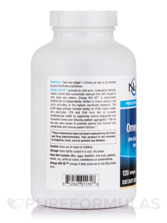 Omega 950 EE™ - 120 Softgels - Alternate View 2