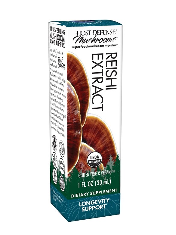 Organic Reishi Extract - 1 fl. oz