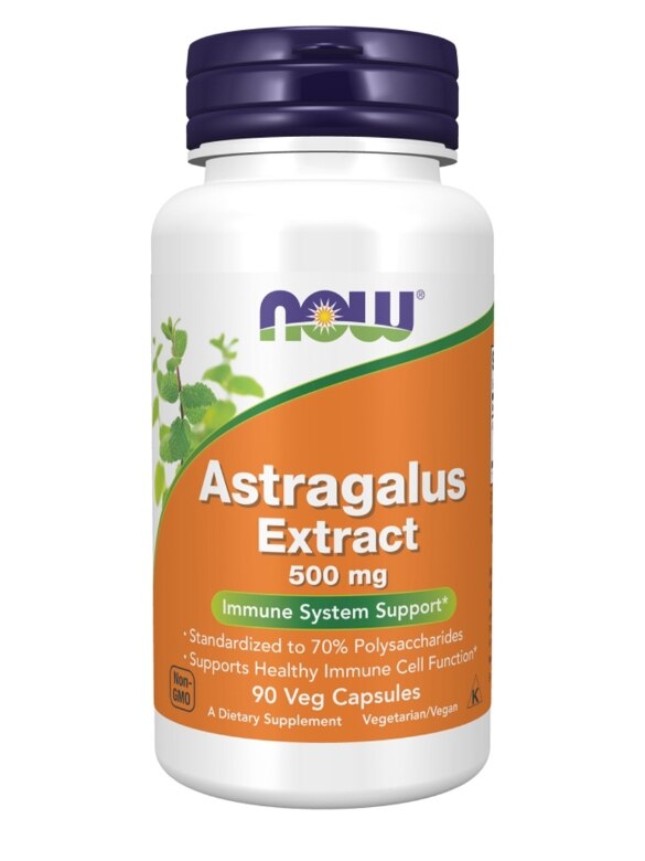 Astragalus Extract 500 mg - 90 Vegetarian Capsules