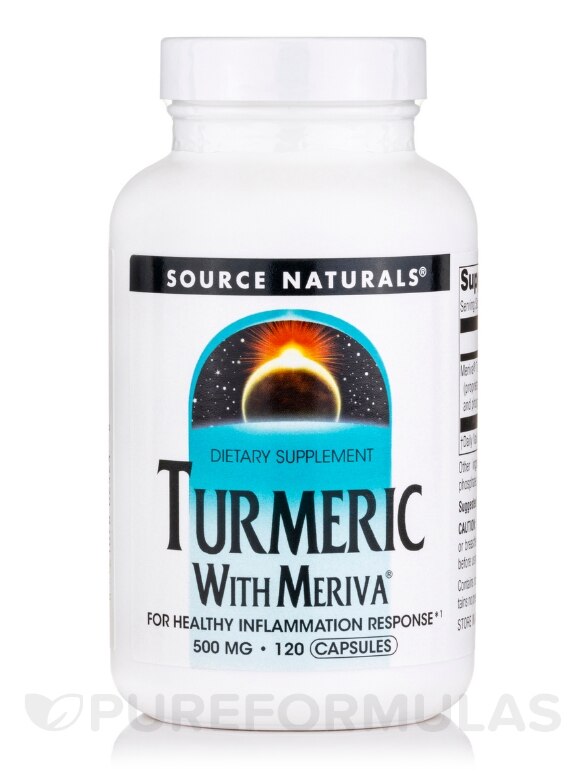 Turmeric with Meriva® 500 mg - 120 Capsules