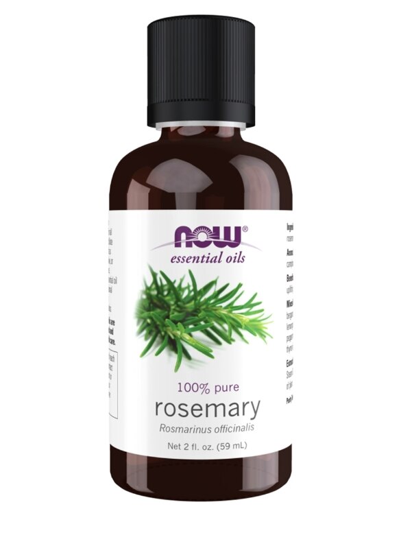 NOW® Essential Oils - Rosemary Oil (100% Pure) - 2 fl. oz (59 ml)