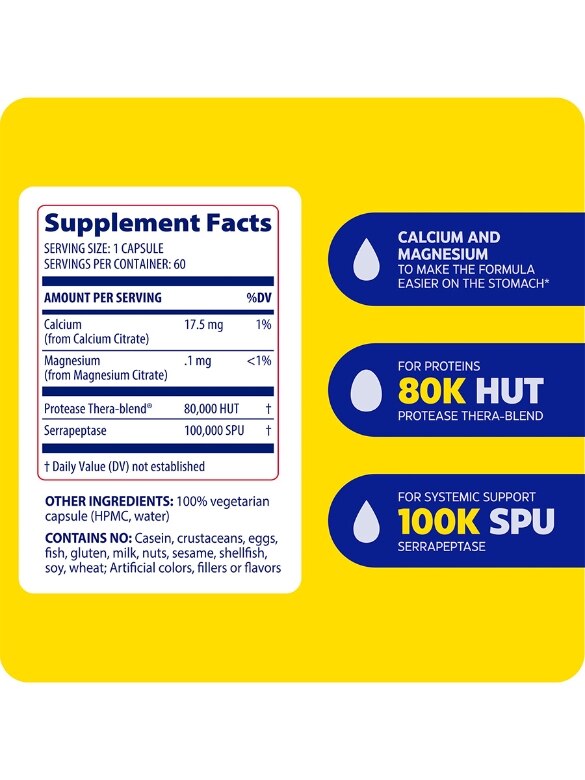SerraGold™ - 60 Capsules - Alternate View 3