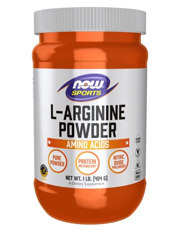 NOW® Sports - L-Arginine Powder - 1 lb (454 Grams)