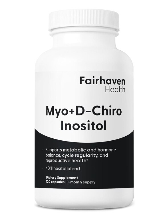 Myo + D-Chiro Inositol - 120 Capsules
