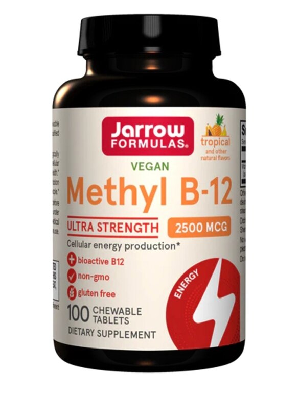 Methyl B-12 2500 mcg, Tropical Flavor - 100 Lozenges