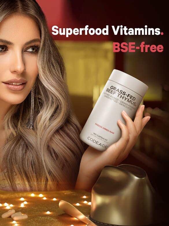 Codeage Beef Thymus - 180 Capsules - Alternate View 5