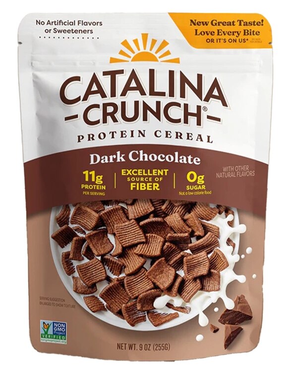 Keto Friendly Cereal - Dark Chocolate Flavor - 9 oz (255 Grams)
