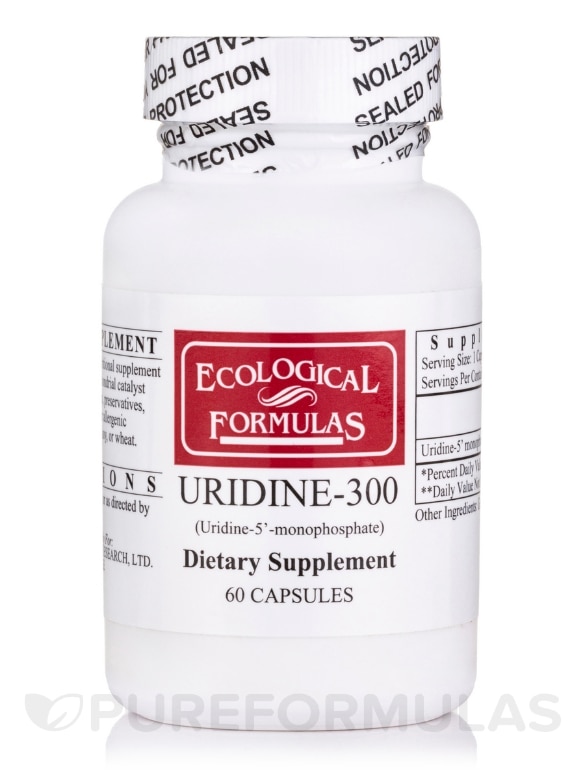 Uridine-300 (Uridine-5'-monophosphate) - 60 Capsules