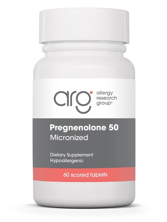Pregnenolone 50 Micronized Lipid Matrix - 60 Scored Tablets