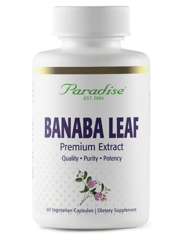 Banaba Leaf Extract - 60 Vegetarian Capsules