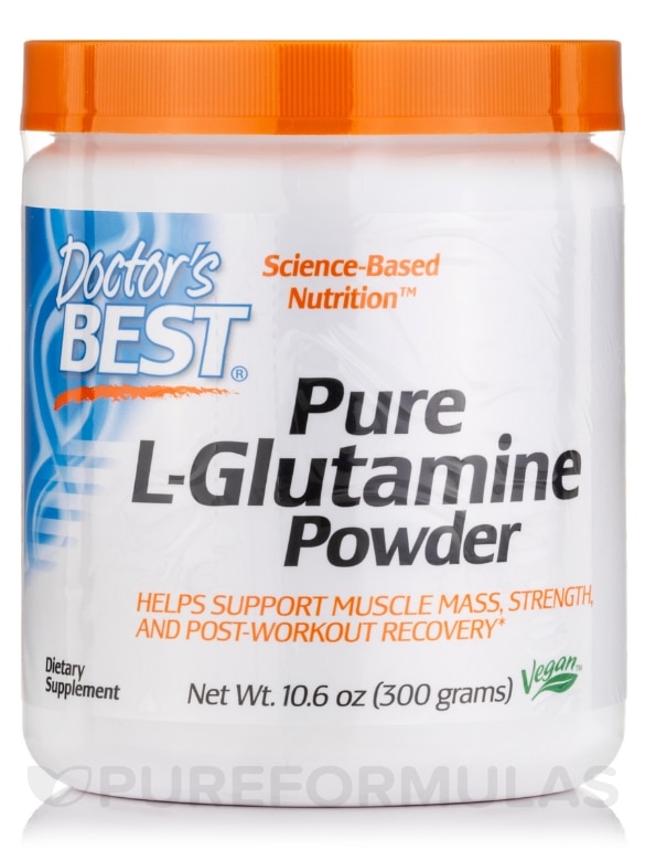 Pure L-Glutamine Powder - 10.6 oz (300 Grams)