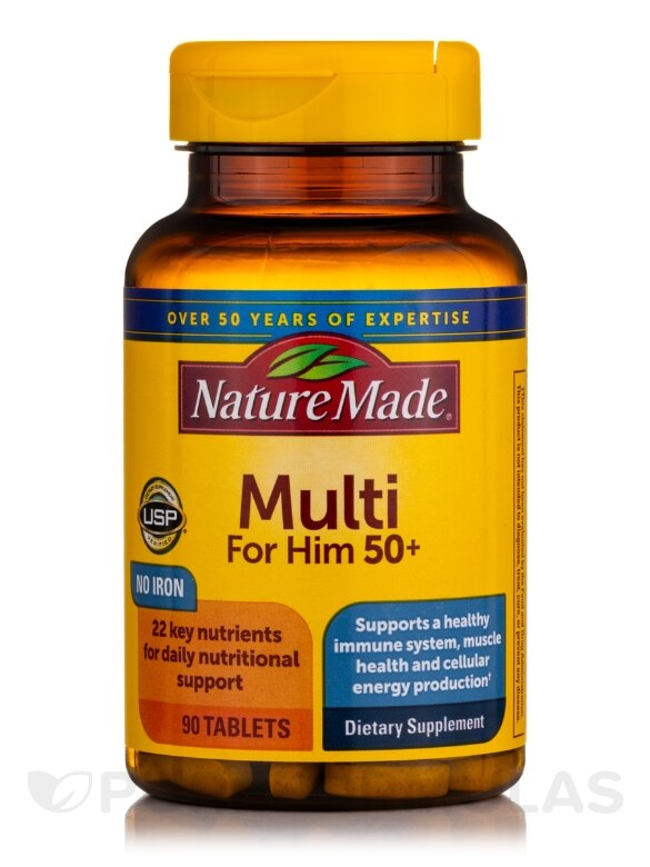 Multi For Him 50+ - 90 Tablets