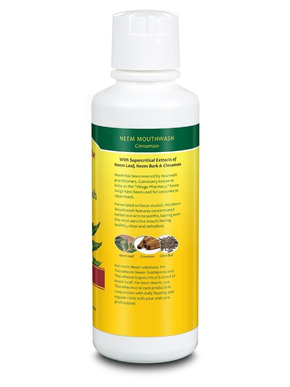 Neem Mouthwash, Cinnamon Therapé - 16 fl. oz (480 ml) - Alternate View 1