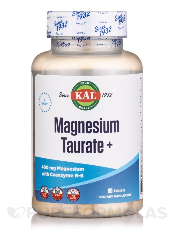 Magnesium Taurate+ 400 mg - 90 Tablets