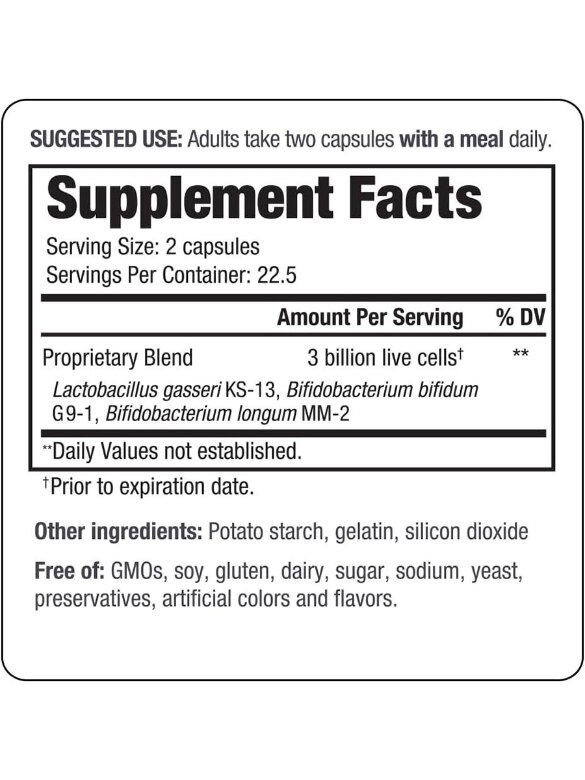 Kyo-Dophilus® Daily Probiotic - 45 Capsules - Alternate View 4