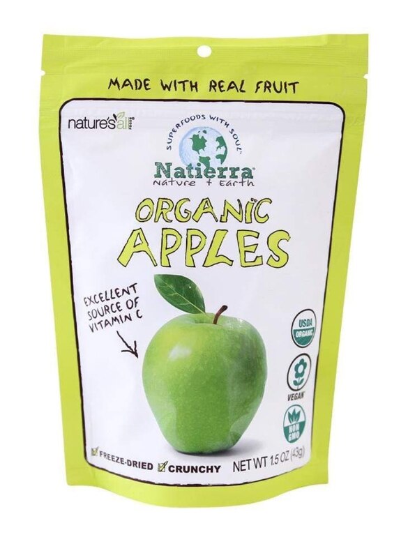 Organic Freeze-Dried Apples - 1.5 oz (43 Grams)