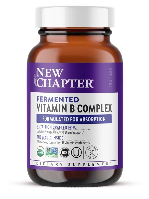 Fermented Vitamin B Complex - 30 Vegan Tablets